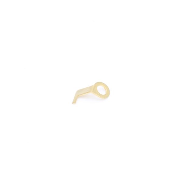 Art. 2580 Kabelschuh - Masse-Ringöse - Massepunkt aus Kupfer - Loch ø 4 mm - Ringöse unisoliert und 90° abgewinkelt - für Einzel- und Doppeltaster(shop).JPG