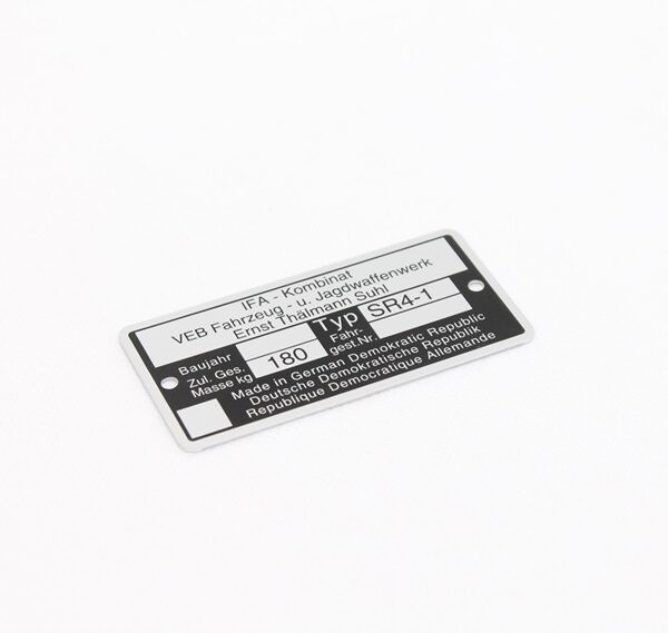 Art. 2382 Typenschild SR4-1 Spatz(shop).JPG