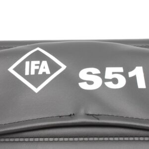 Art. 3046 Sitzbezug schwarz strukturiert mit IFA S51-Schriftzug für S51 (2)(shop).JPG